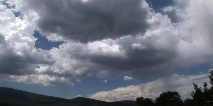 Time-lapse Clouds Over Mountains 33
