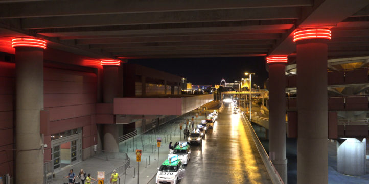 taxi line at airport