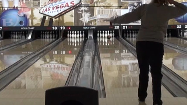 bowling a strike