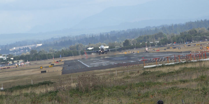 Passenger Plane Runway Takeoff